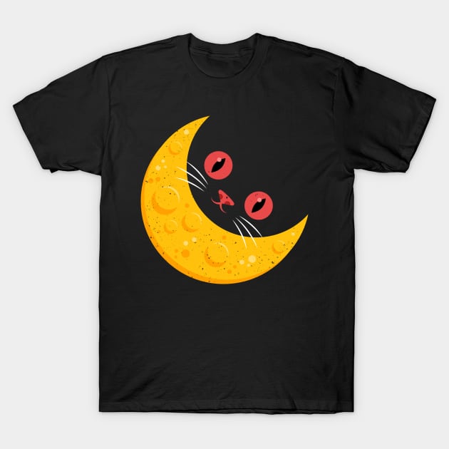 Cheese Eater T-Shirt by salihgonenli